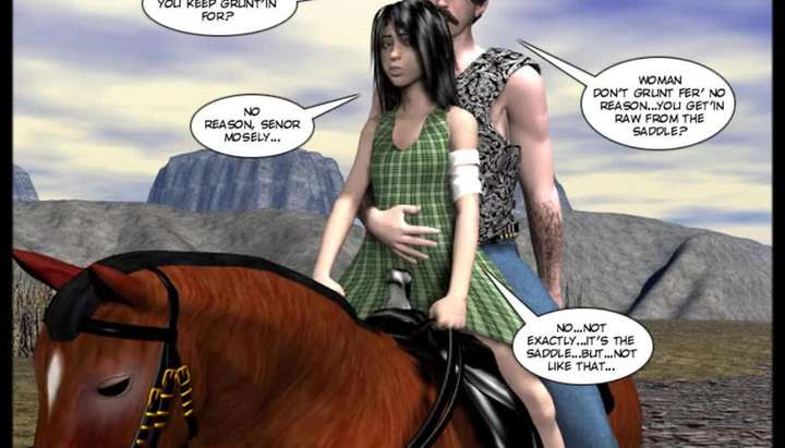 3d Horse Porn Comics - 3D Comic: Six Gun Sisters. Episode 5 - Tnaflix.com