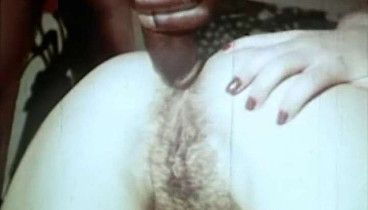 DELTAOFVENUS - Vintage Interracial Porn - Pale Hairy Pussy Teen Fucks Black  Guy - Tnaflix.com