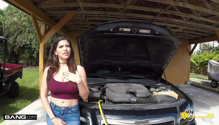 Busty Girl Needs Help With Her Car - Gabriela Lopez - Tnaflix.com, page=3