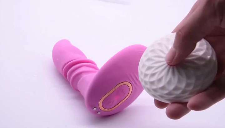 Ambi Doll Shemale - Wireless Auto Thrusting Dildo Vibrator Sex Toy Review - Tnaflix.com