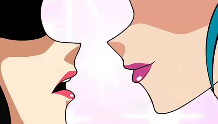 Chichi Android 18 Lesbian Porn - Lesbian anime Bulma and Chichi - Tnaflix.com