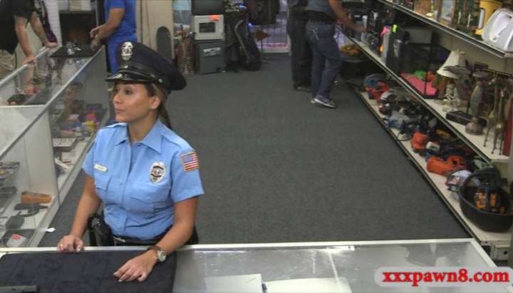 Banging Big Titted Cop - Big tits police officer sucks and fucked the pawn man - video 1 -  Tnaflix.com