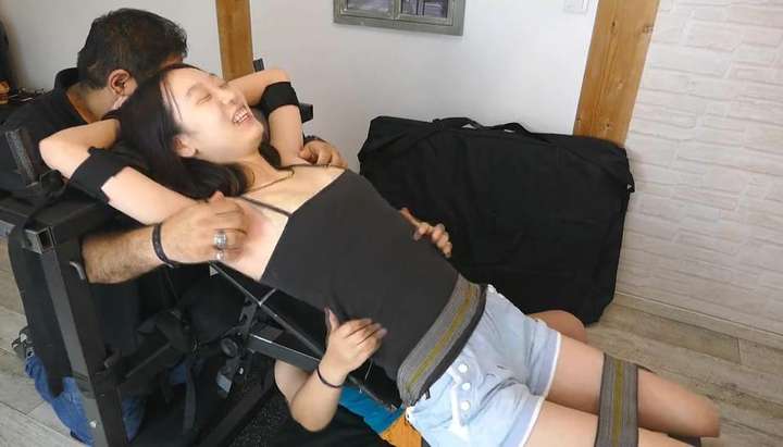 Tickling Asian Tits - Asian girl Liu upper body tickle - Tnaflix.com