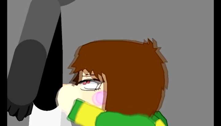 Undertale Chara Gives BJ and get anal - Tnaflix.com