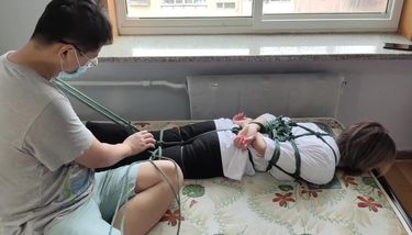 Newcomer Xiao Yi sis white cotton socks snake bound TNAFlix Porn ...