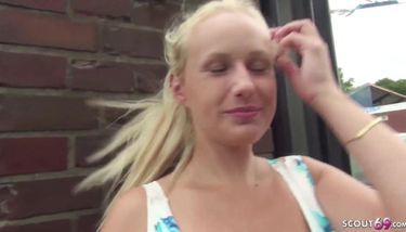 German Scout - Huge Natural Boobs Teen Wicky Public Casting (Angel ...