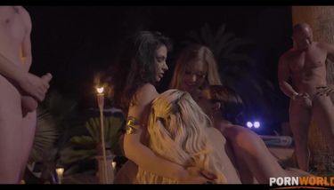 Inna Innaki, Misha Maver, Christy White and Rosa Rozita TNAFlix ...
