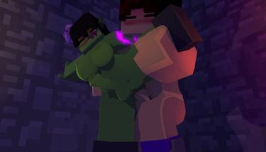 Steve in search of the lost diamond Livia X Steve Minecraft Porn ...