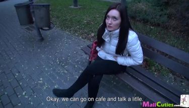 MallCuties nice brunette girl is fucking for jacket TNAFlix Porn ...