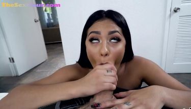 BANGBROS - Latin busty amateur maid MILF sucks and pussyrides boss ...