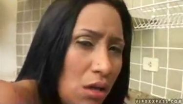 Latina babe with perfect ass get fucked hard anal and blows ...