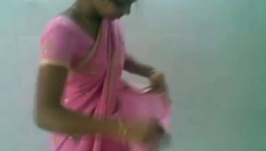 Cute Indian Desi Girl in Pink Saree Sucking and Fucking TNAFlix ...