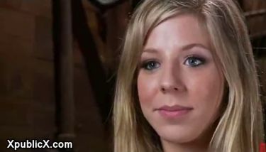 Blonde babe fucked on a bar stool in public bar TNAFlix Porn Videos