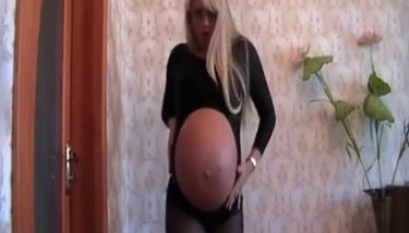 Sexy blonde pregnant dance - video 1 TNAFlix Porn Videos