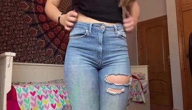 ASMR Aggresive Jeans Scratching TNAFlix Porn Videos