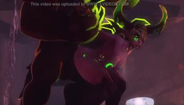 Tauren Dh Wow Warcraft screw TNAFlix Porn Videos