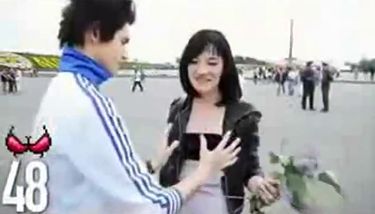 I Convinced 100 Girls in 1 Day to touch boobs TNAFlix Porn Videos