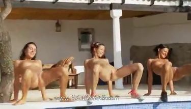Six naked girls by the pool from germany TNAFlix Porn Videos
