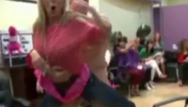 Many girls sucking male stripper cock at huge party event - video ...