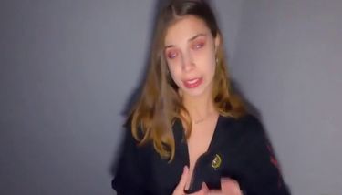 We fucked in the stairwell while parents are at home - Cum in ...