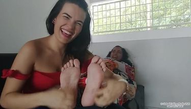 GTK: Naz Gets A Crazy Bare Foot Tickle Revenge on Mrs Aura ...