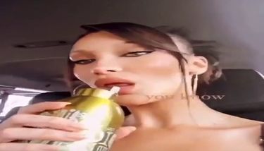 Bella Hadid (Supermodel) Tits Instagram Story (Full Nipple Shots ...