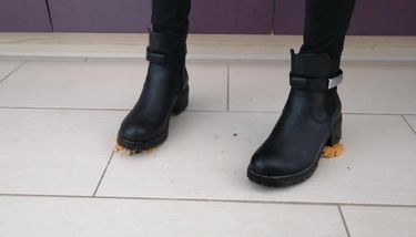 rubber boots crush TNAFlix Porn Videos