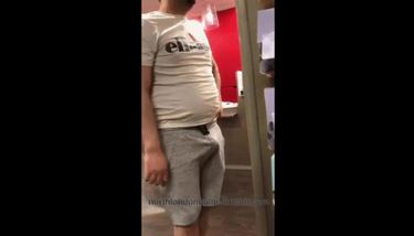 grabbing bulge in public at store Xposed TNAFlix Porn Videos