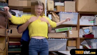 Russian Punished - Cute russian migrant shoplifter teen gets punished TNAFlix Porn Videos