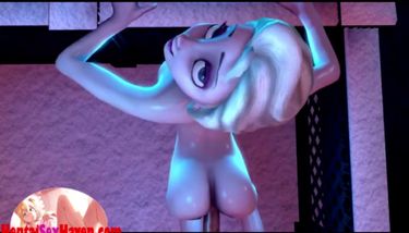 375px x 214px - Anna and Elsa from Frozen have a threesome (Princess Anna) TNAFlix Porn  Videos