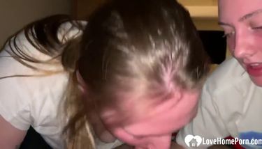 375px x 214px - Girlfriend brings her sister to give me a double blowjob for birthday  TNAFlix Porn Videos