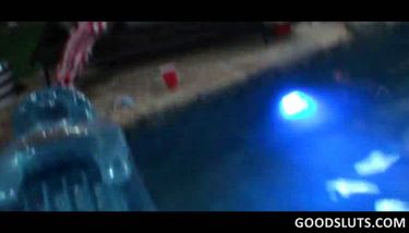 375px x 214px - College sluts fucked in gangbang at pool party TNAFlix Porn Videos