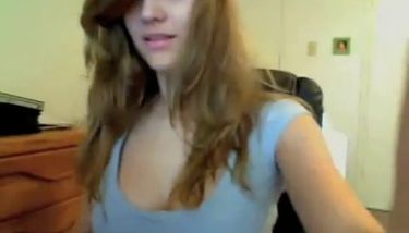 sexy webcam redhead girl stripping hot body TNAFlix Porn Videos