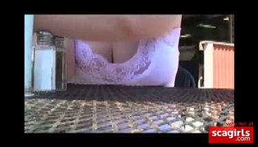 Aunt Public Porn - My slut aunt flashes her pussy in public TNAFlix Porn Videos
