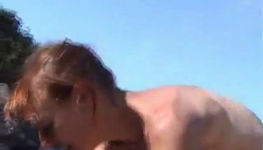 Beach Sagging Tits - wife topless on beach with small empty saggy tits TNAFlix Porn Videos