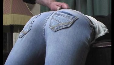 Paddle Spankings In Jeans