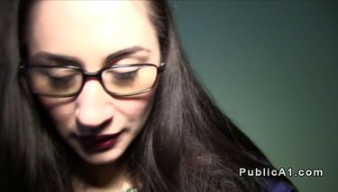 Czech Brunette Public - Czech brunette amateur sucks in public TNAFlix Porn Videos