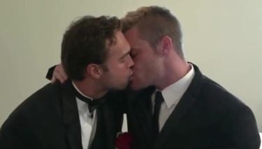 Straight Guy Kissing a Gay Guy on his Marriage Day TNAFlix Porn Videos