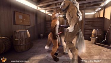 Pregnant Furry Fox Blowjob - 3D gay anthro horse and fox fuck TNAFlix Porn Videos