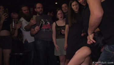 375px x 214px - Euro slave made rimming guys ass in public bar (Lilyan Red) TNAFlix Porn  Videos