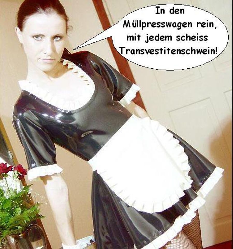 Maid Captions - Latex Maid Luder - Scheiss Transvestitenschweine totpressen und Photo  Gallery: Porn Pics, Sex Photos & XXX GIFs at TNAFLIX