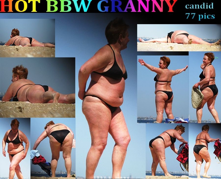 Beach Bbw Xxx - Beach Candid (BBW`s Grannies) Photo Gallery: Porn Pics, Sex ...